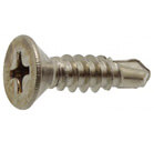 Parafuso de Inox Auto Brocante Cabe&ccedil;a Chata Philips - DIN 7504